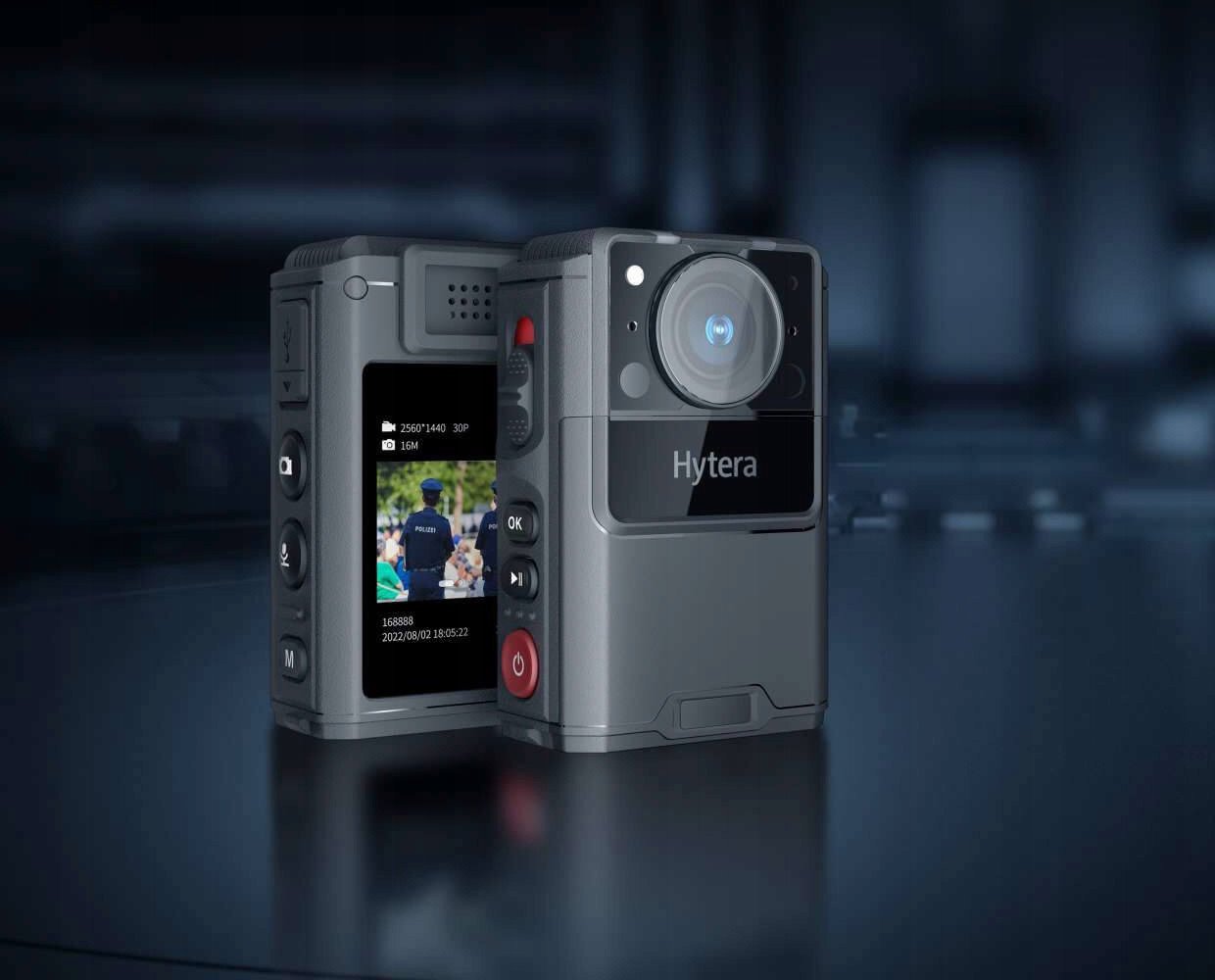 Камера за на тело Hytera GC550, 32GB, IR, црна