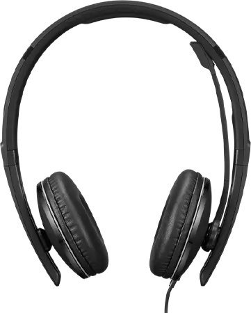 Kufje Lenovo Wired ANC Headset Gen 2, USB Type C, me mikrofon, të zeza