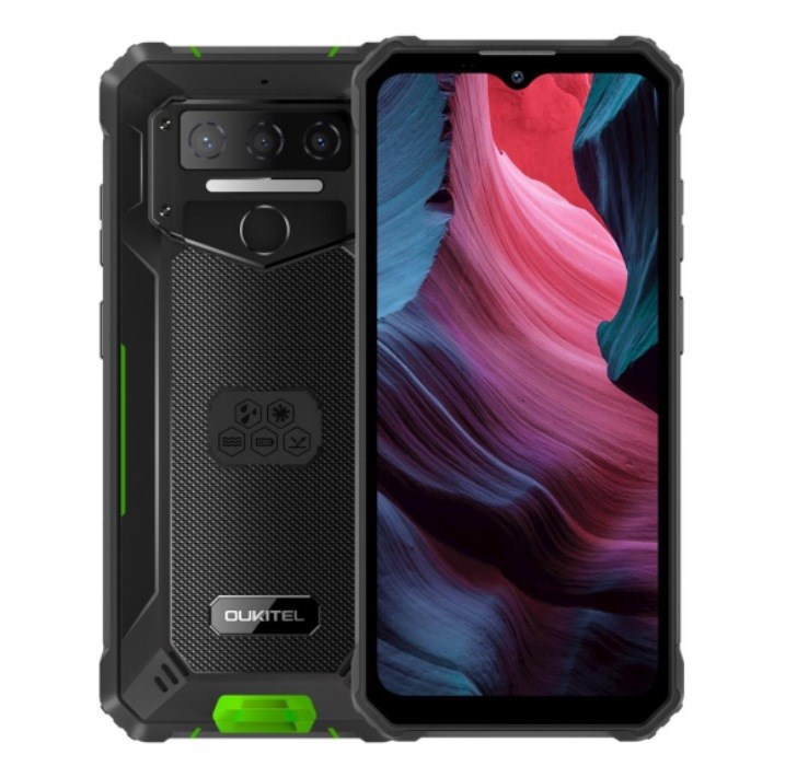 Celular Oukitel WP23, 6.52", 64GB, 4GB RAM, MediaTek Helio P35, i gjelbër