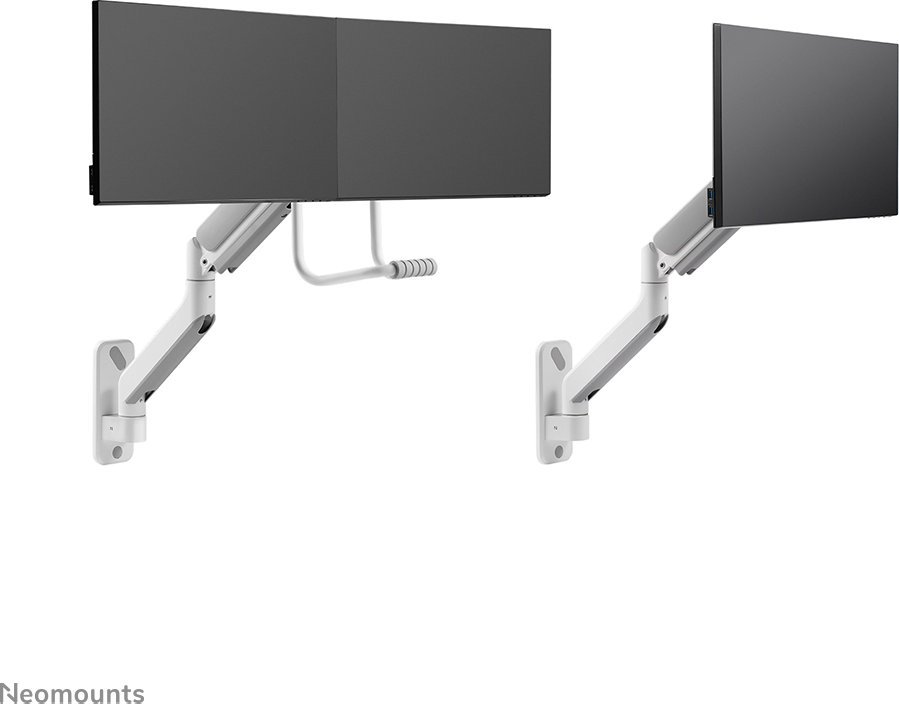 Ѕидна плоча Neomounts AWL75-450WH, адаптер за монтирање, бела