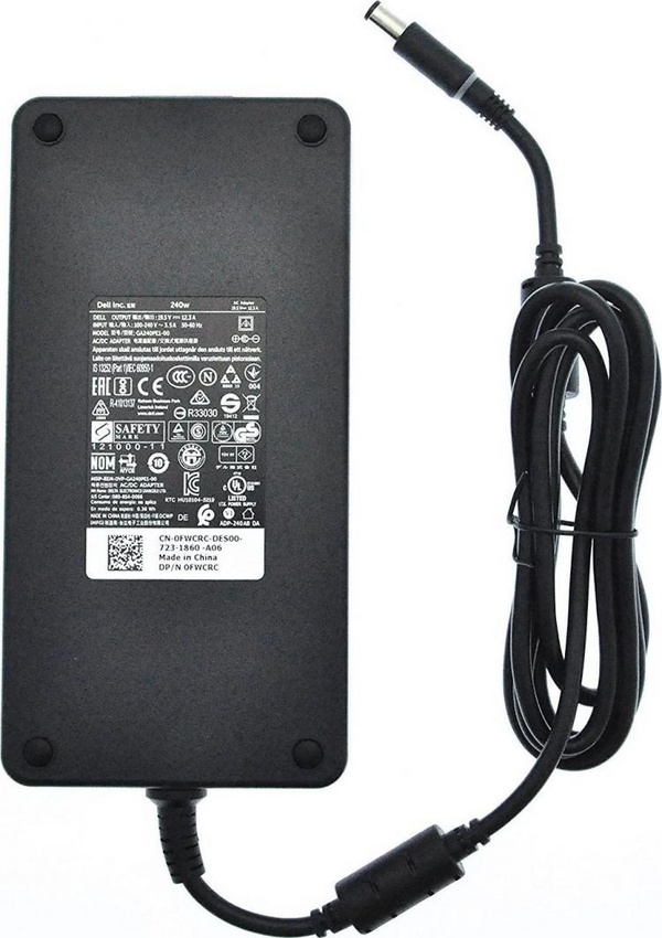 Напојување за лаптоп Dell 240W, 5mm, 12.3A, 19.5V (0MFK9)