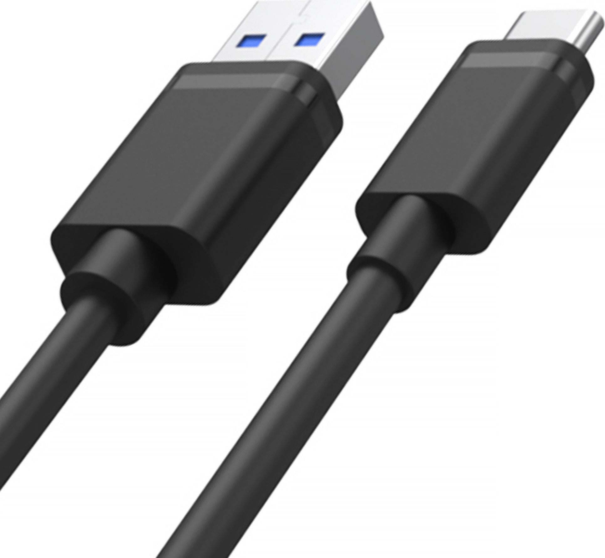 Kabllo USB Unitek Y-C481BK, USB-A në USB-C, 0.5m, e zezë