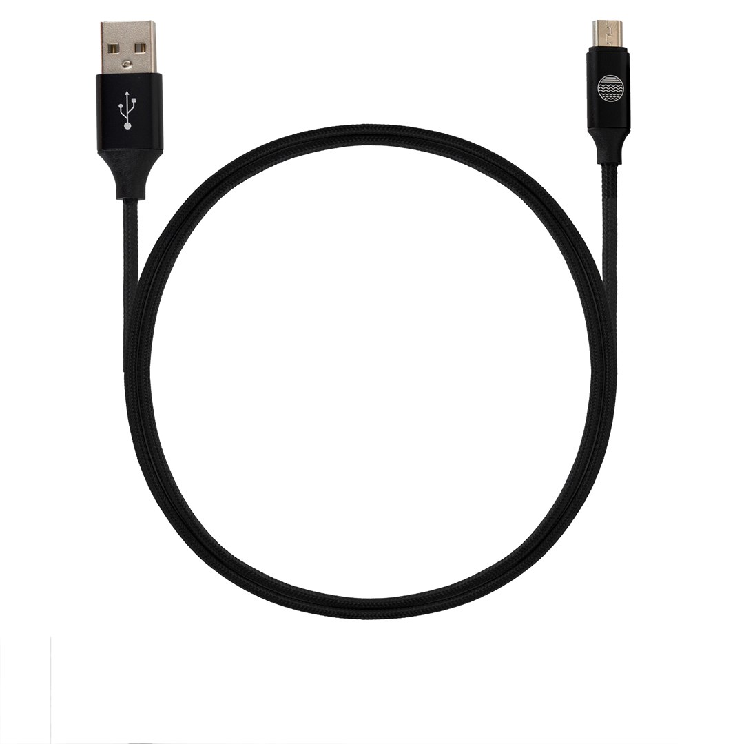 Kabllo Micro USB Pure Planet, 1.2m, e zezë