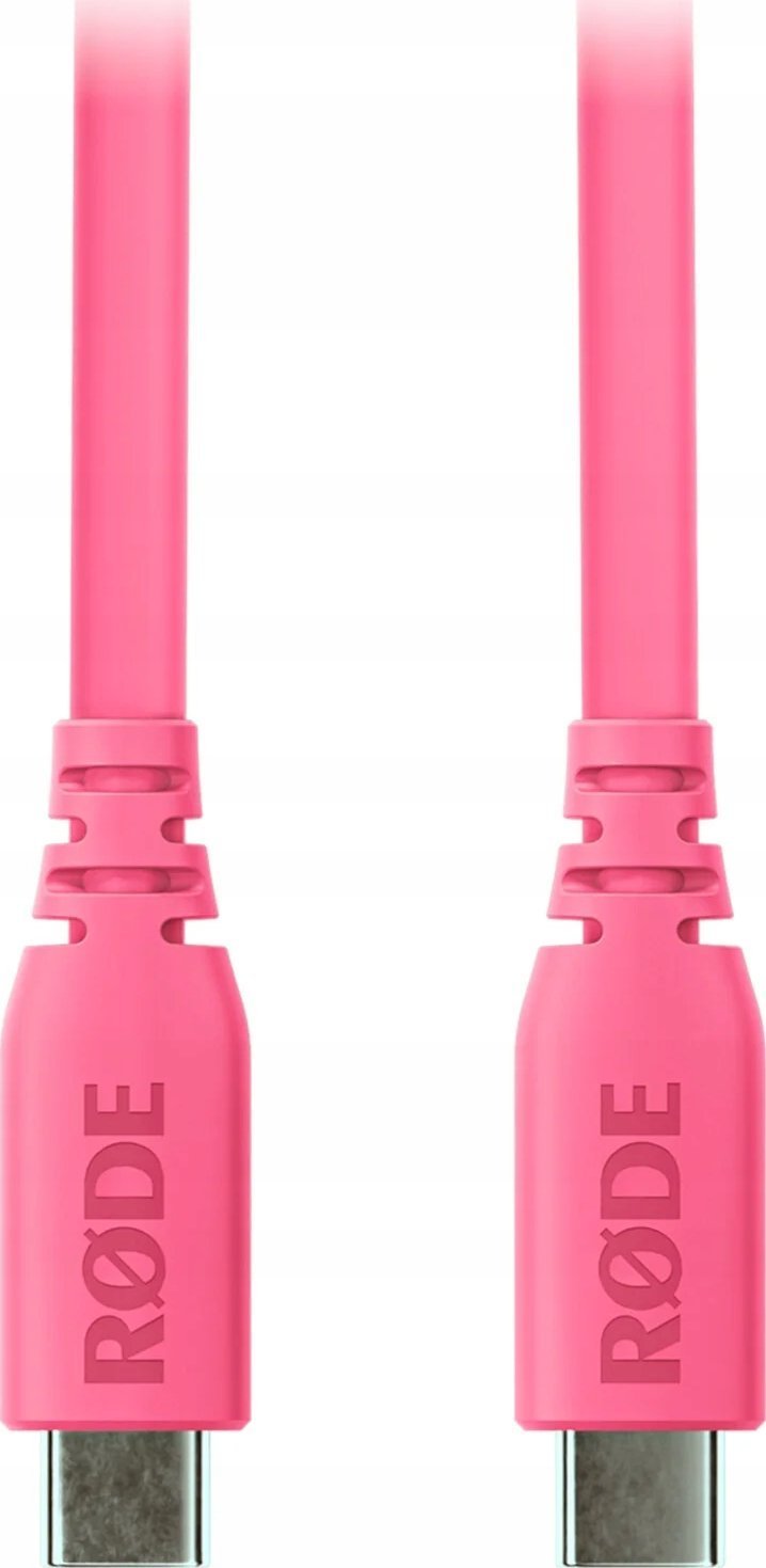 Kabllo USB C në USB C RODE SC17, 1m, për audio profesionale, rozë