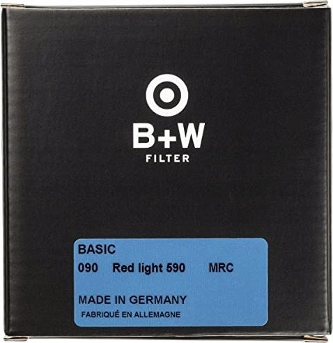 Filter fotografik B+W Basic 090M MRC, 67mm, Light Red 590
