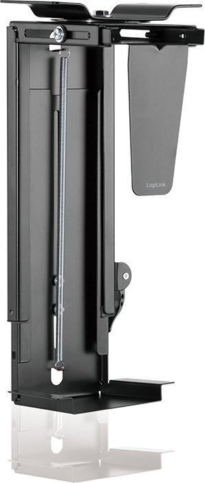 Mbajtëse CPU LogiLink EO0030, montim nën tavolinë, rrotullim 360°, e zezë