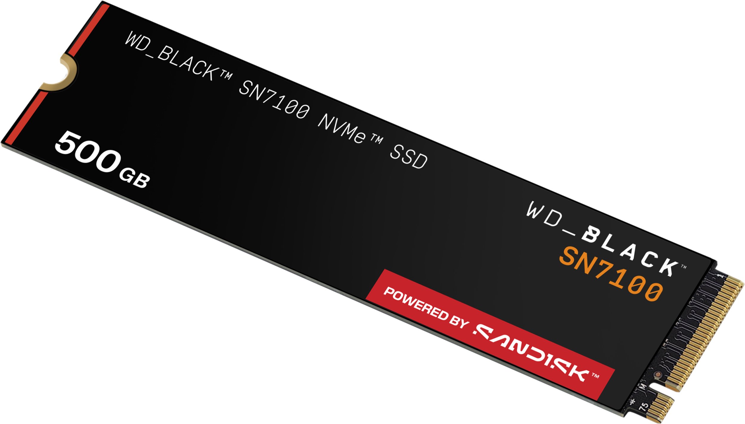 SSD i brendshëm WD Black SN7100, 2TB, M.2, i zi