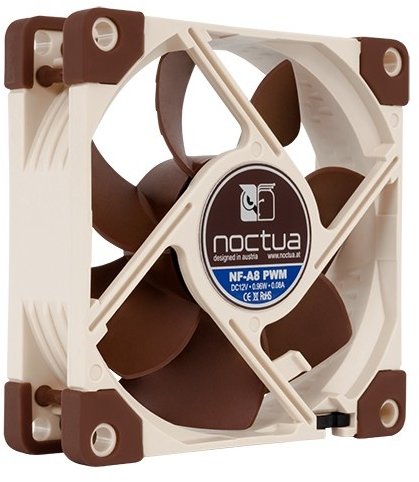 Кулер Noctua NF-A8 PWM, 80 mm