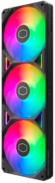 Вентилатор за куќиште Cooler Master SickleFlow Edge 360 ARGB, 120mm, 1 парче, црн