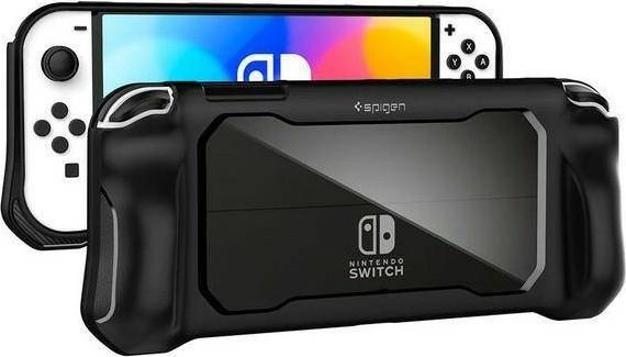 Mbrojtëse Spigen Rugged Armor Nintendo Switch Oled, e zezë