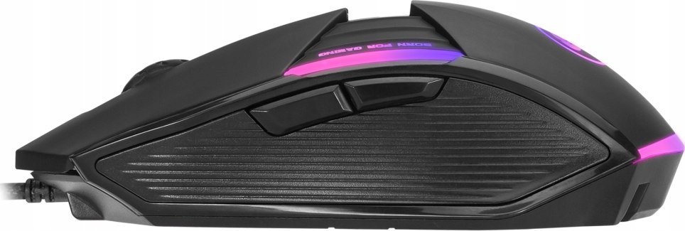 Mouse gaming Marvo M291, 6400 DPI, 6 butona, me kabëll USB, i zi