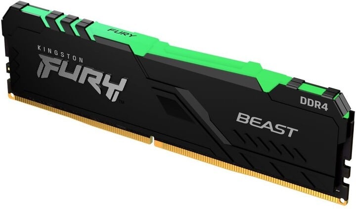 Memorie Kingston Fury Beast RGB 8GB DDR4 2666 CL16