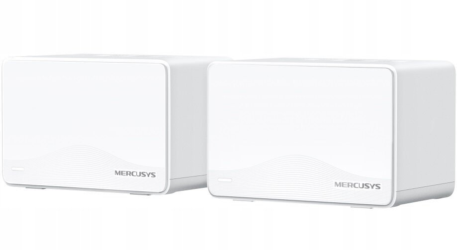 Sistem WiFi Mesh Mercusys Halo H25BE, WiFi 7, 2 pack, i bardhë