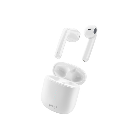 Dëgjuese Ploos PLBTTWSCAP2W, wireless, të bardha