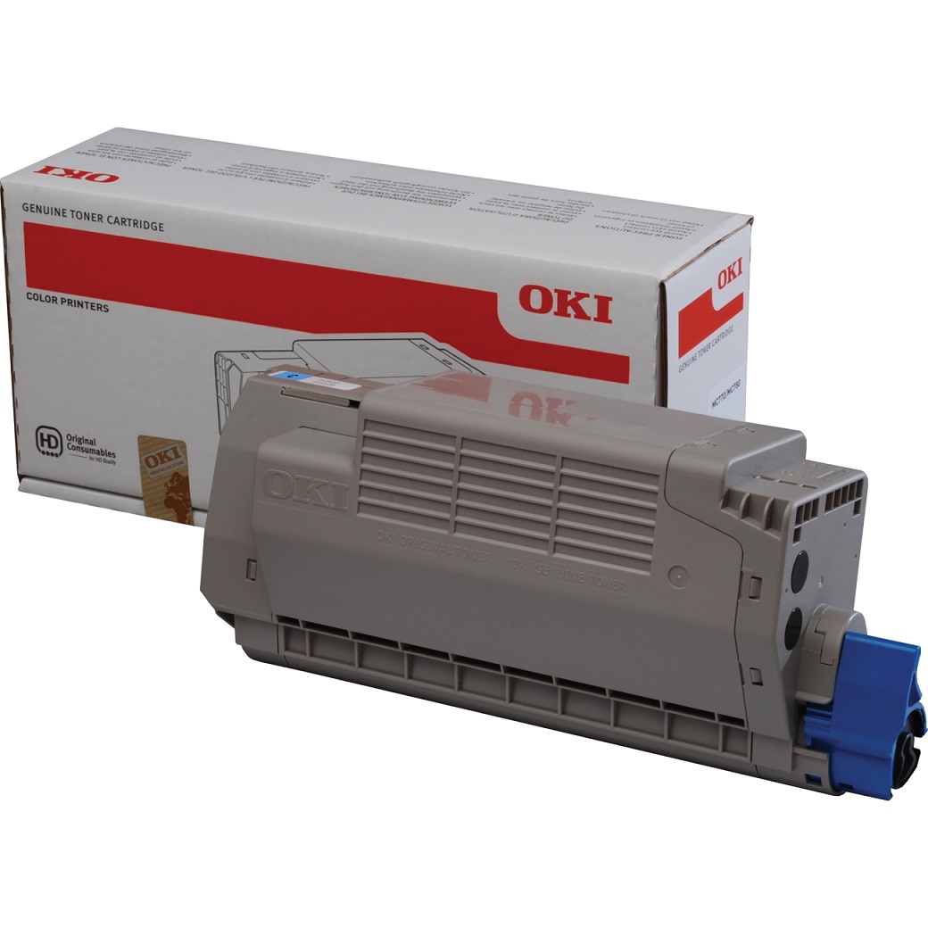 Toner për printer OKI MC770/780, 11500 faqe, cyan