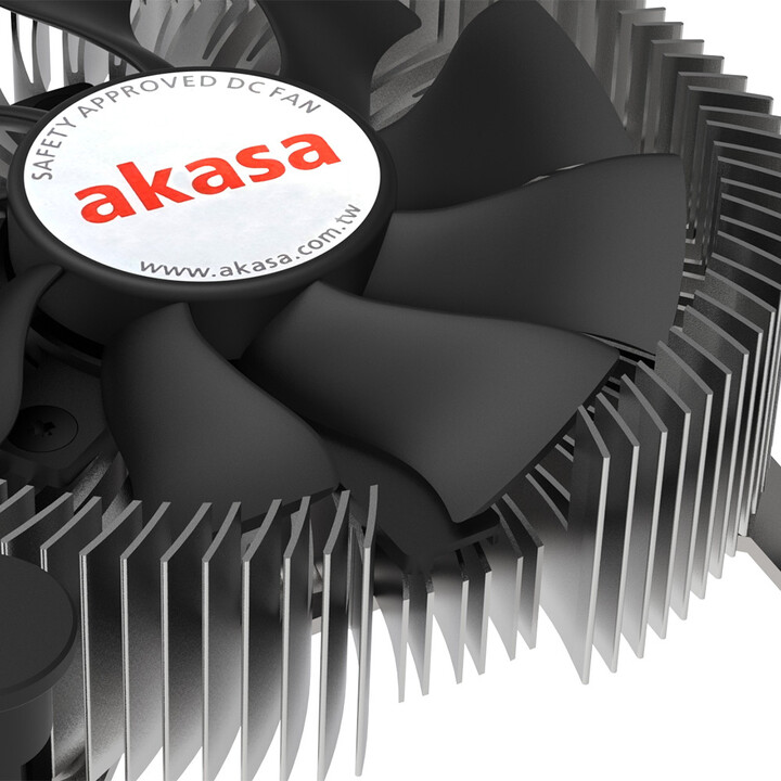 Ftohës Akasa AK-CC6602HP01, i zi