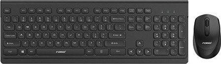 Set tastiere dhe miu wireless FOREV FV W306, 2.4G, 1600 DPI, i zi