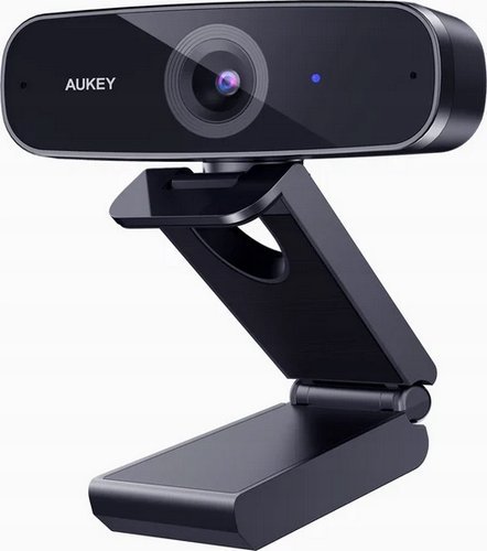 Kamerë web AUKEY Impression, Full HD 1080p, 2MP, USB, e zezë