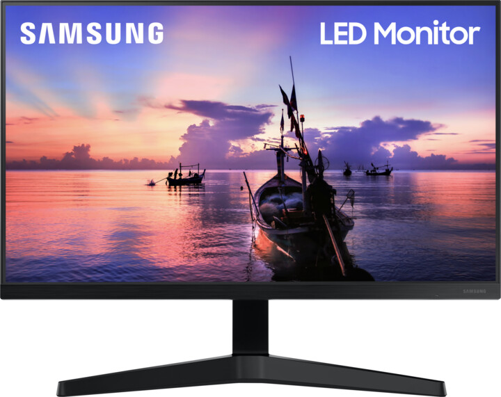 Monitor Samsung LF27T350FHRXDU, 27", 1920 x 1080 (Full HD), i hirtë i errët