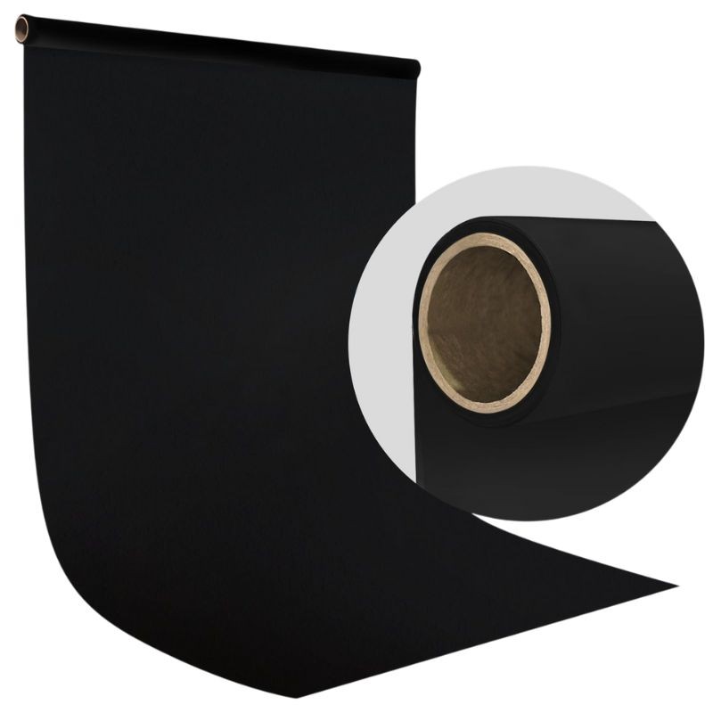 Backdrop Paper 2.72x11m Ultra Black