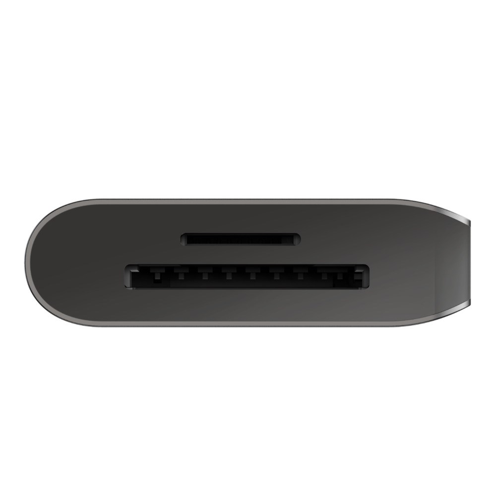 Stacion lidhës Belkin USB-C 3.0, HDMI, 7 Porte, i hirtë