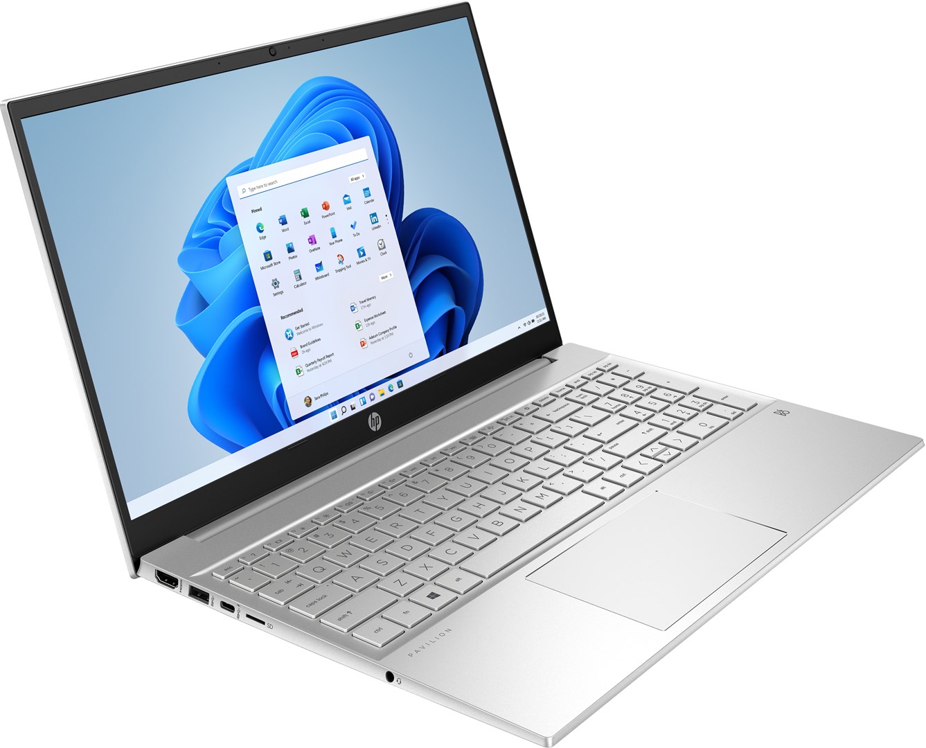 Laptop HP Pavilion 15-eg2006nw, 15.6", Intel Core i5 1235U, 16 GB RAM, 512 GB SSD, i argjendtë
