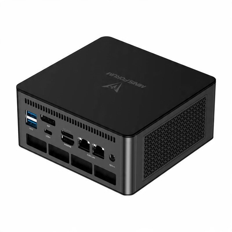 Mini PC MINISFORUM UM890 Pro, AMD Ryzen 9 8945HS, Barebone, i zi