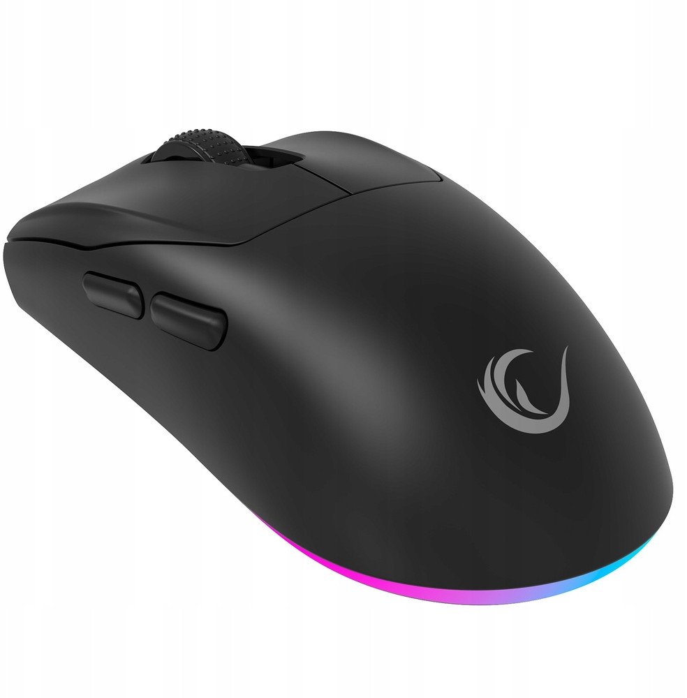 Maus gaming Rampage Prote M5, wireless dhe me kabllo, 24000 DPI, RGB, i zi