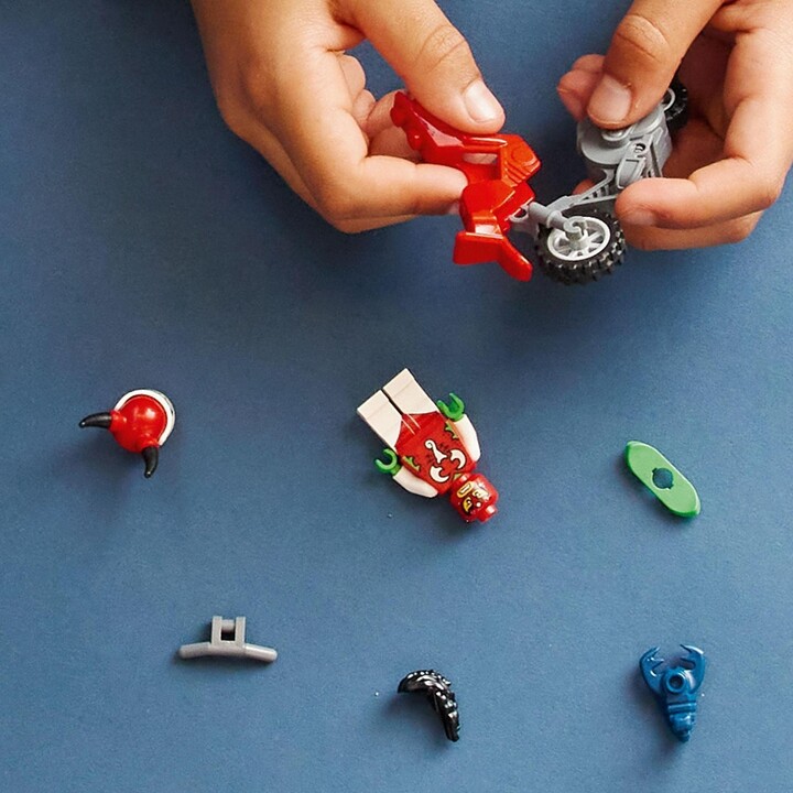 Set lodër LEGO® City 60332 Scorpion stunt bike, 15 pjesë