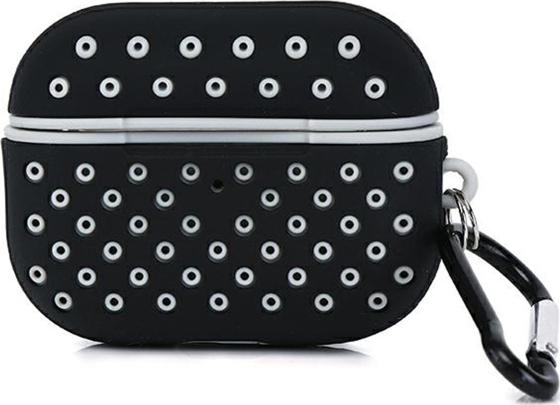 Mbështjellës për kufje Beline AirPods Sport Cover Pro 2, TPU, zi bardhë