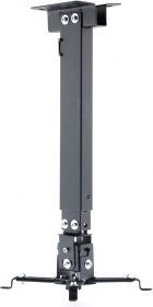 Mbajtës për projektor Art (P-108), max 10kg, i rregullushëm, i zi