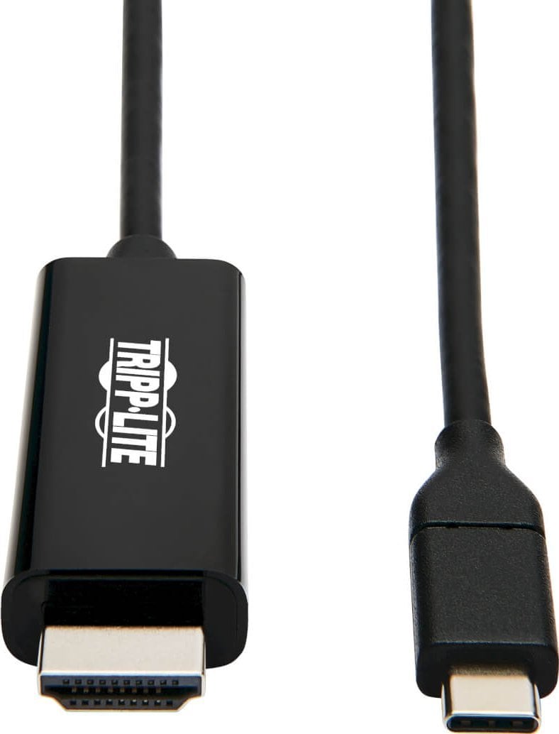 Kabllo USB C në HDMI Tripp Lite by Eaton, 1.8m, 4K 60Hz, i zi