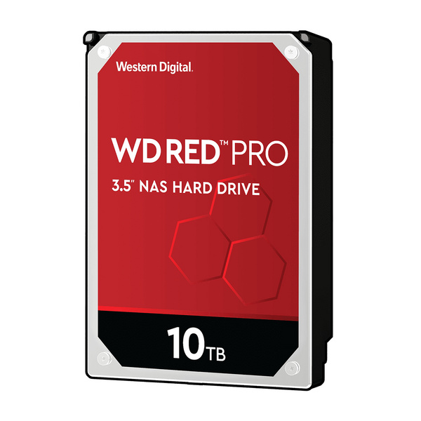 Тврд диск Western Digital Red Pro, 10TB, 7200 RPM, SATA III, 3.5\"