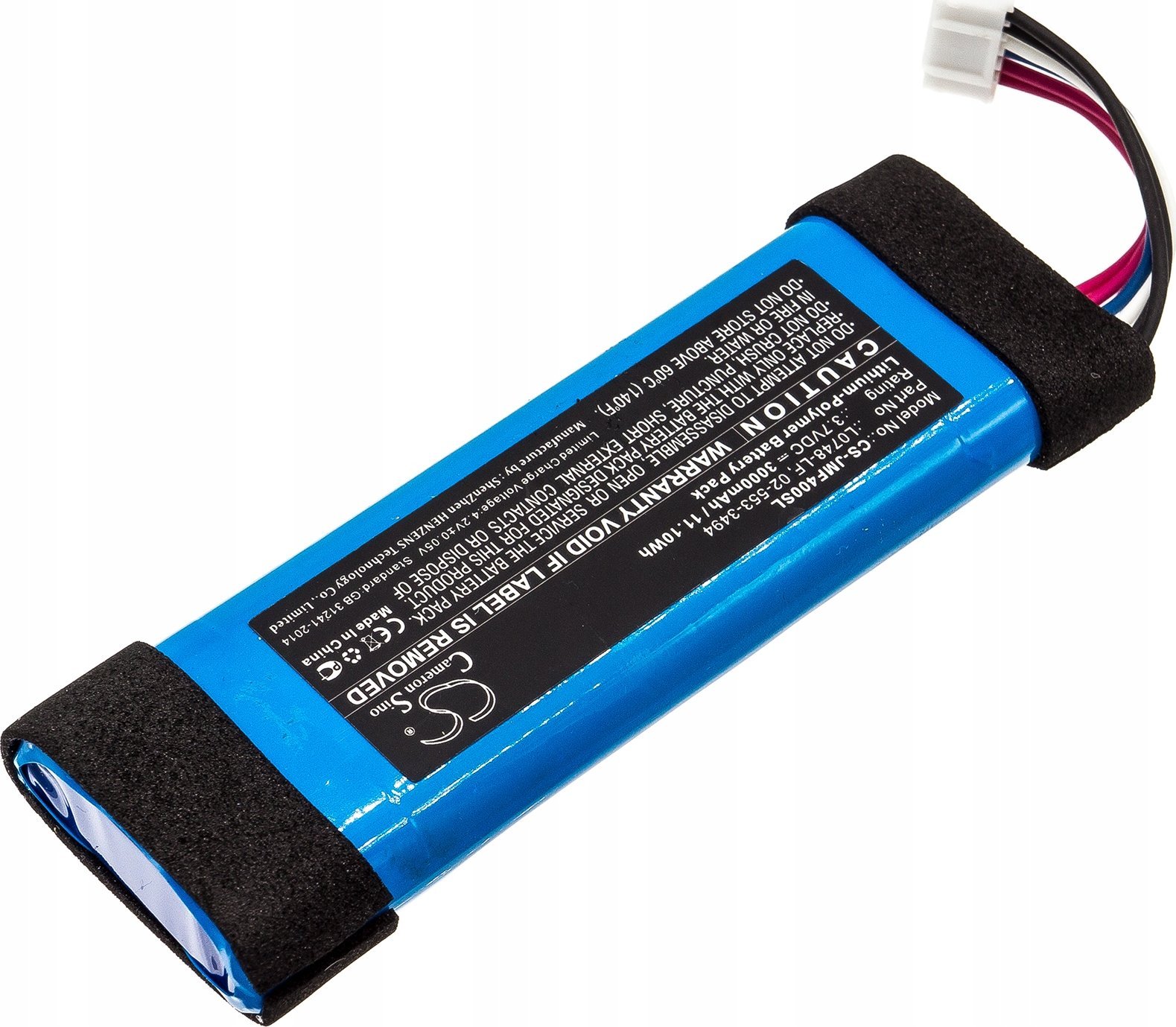 Bateri altoparlanti Cameron Sino për JBL Flip Essential dhe Flip 3