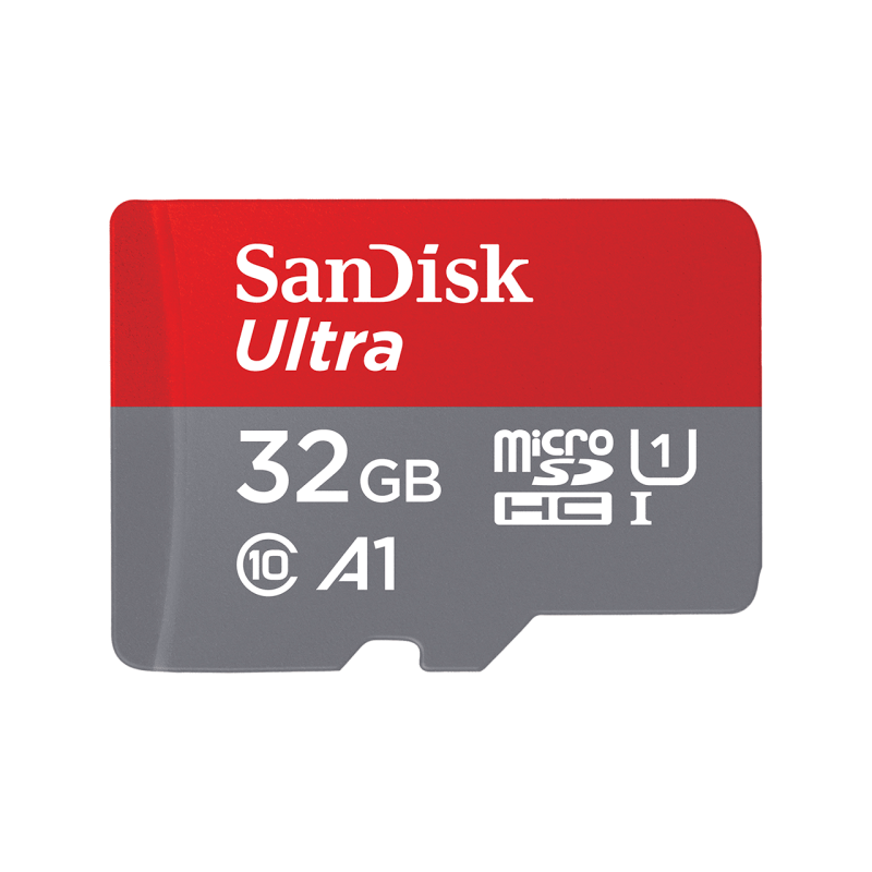 SanDisk Ultra MicroSD 32GB With SD Adapter