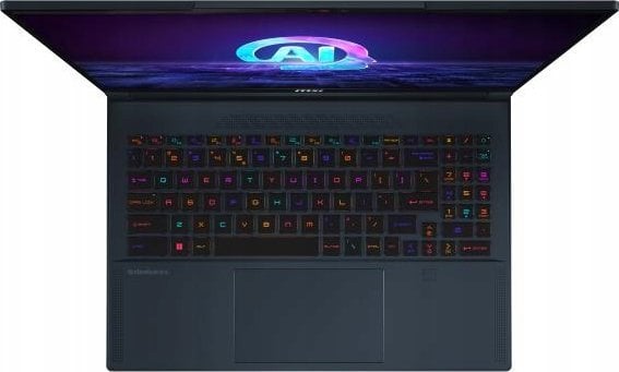 Laptop MSI Stealth 16 AI Studio A1VIG-009PL, 16", Core Ultra 9, 185H, 32GB, 2TB, RTX 4090,120 Hz, i kaltër