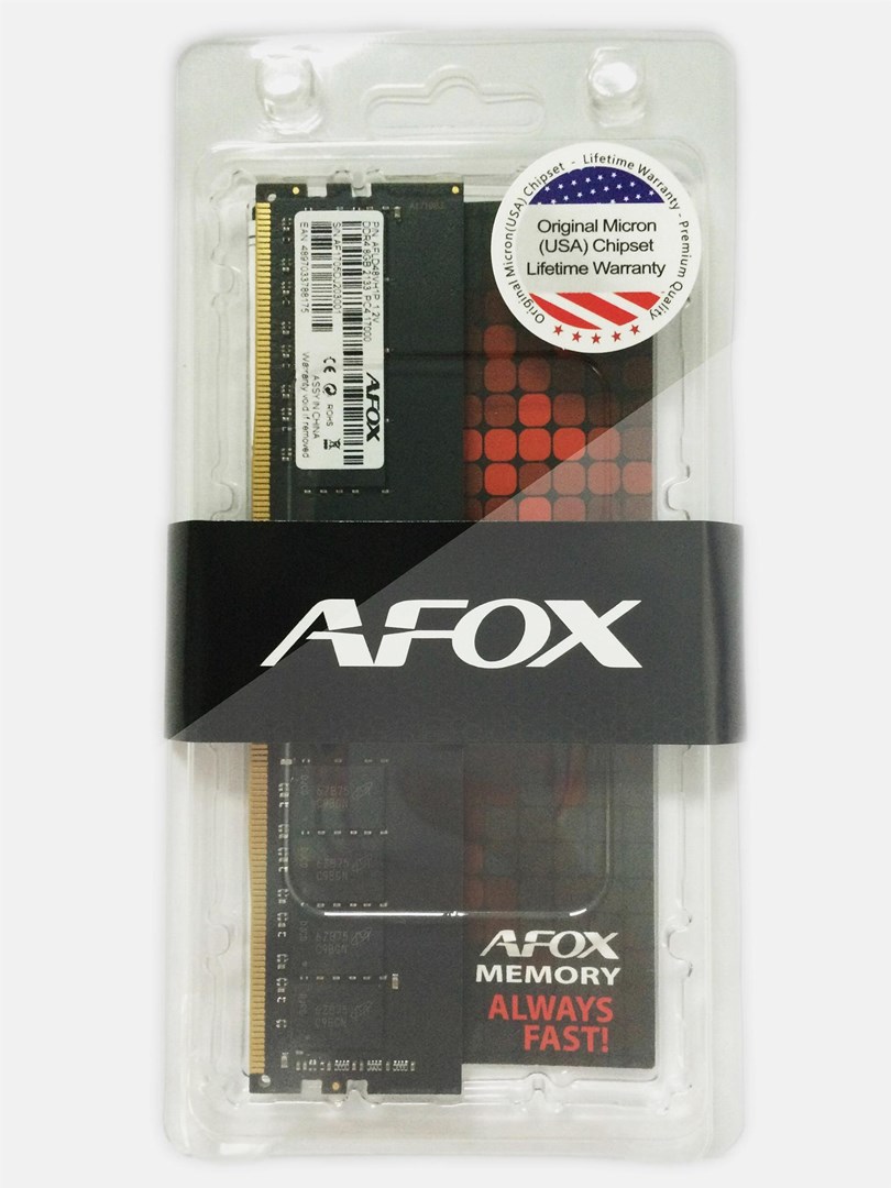 Modul memorie Afox DDR4, 8GB, 2133 MHz, i zi