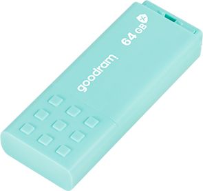 USB GoodRam UME3 CARE, 64GB, USB 3.0, e bardhë