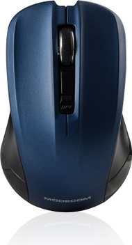 Maus Modecom M-MC-0WM9.1-140, wireless, USB, i zi dhe i kaltërt
