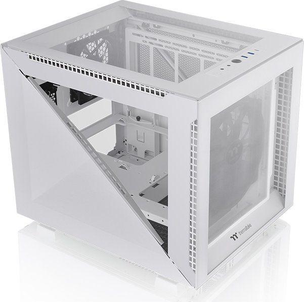 Kasë Thermaltake Divider 200 TG Micro Snow, Cube Tower