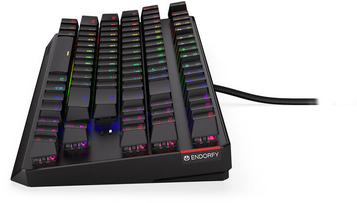 [OUTLET] Tastierë Endorfy Thock TKL Blue, Kailh Blue, US, e zezë