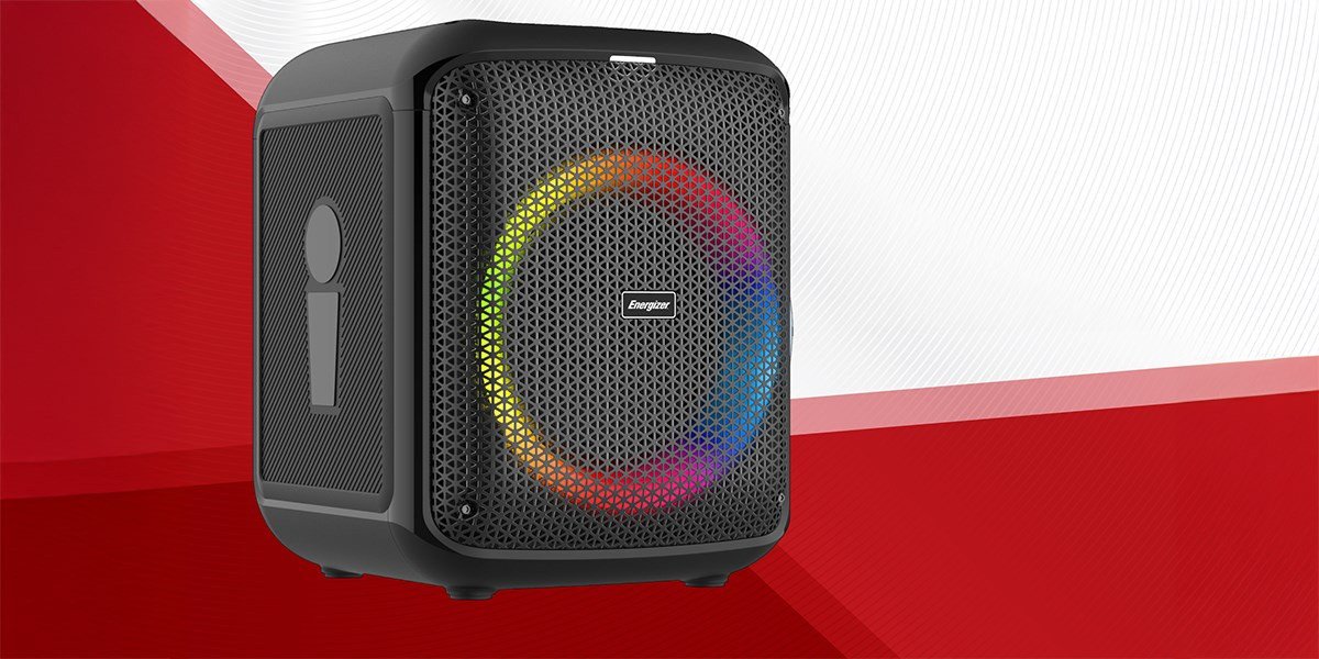 Kutizë zanore Bluetooth Energizer BTS458, 20W, mikrofon wireless, e zezë