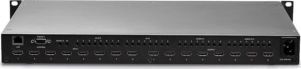 Matriks HDMI Lindy 8x8 18G, 4K 60Hz, Video Wall Scaling, i zi