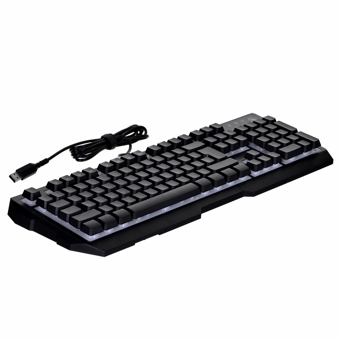 Tastierë Gaming A4 Tech B140N, USB, RGB, e zezë