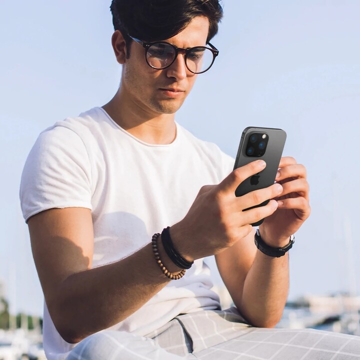 Xham mbrojtës Spigen Optik për Apple iPhone 14 Pro/iPhone 14 Pro Max, 2 copë, i zi