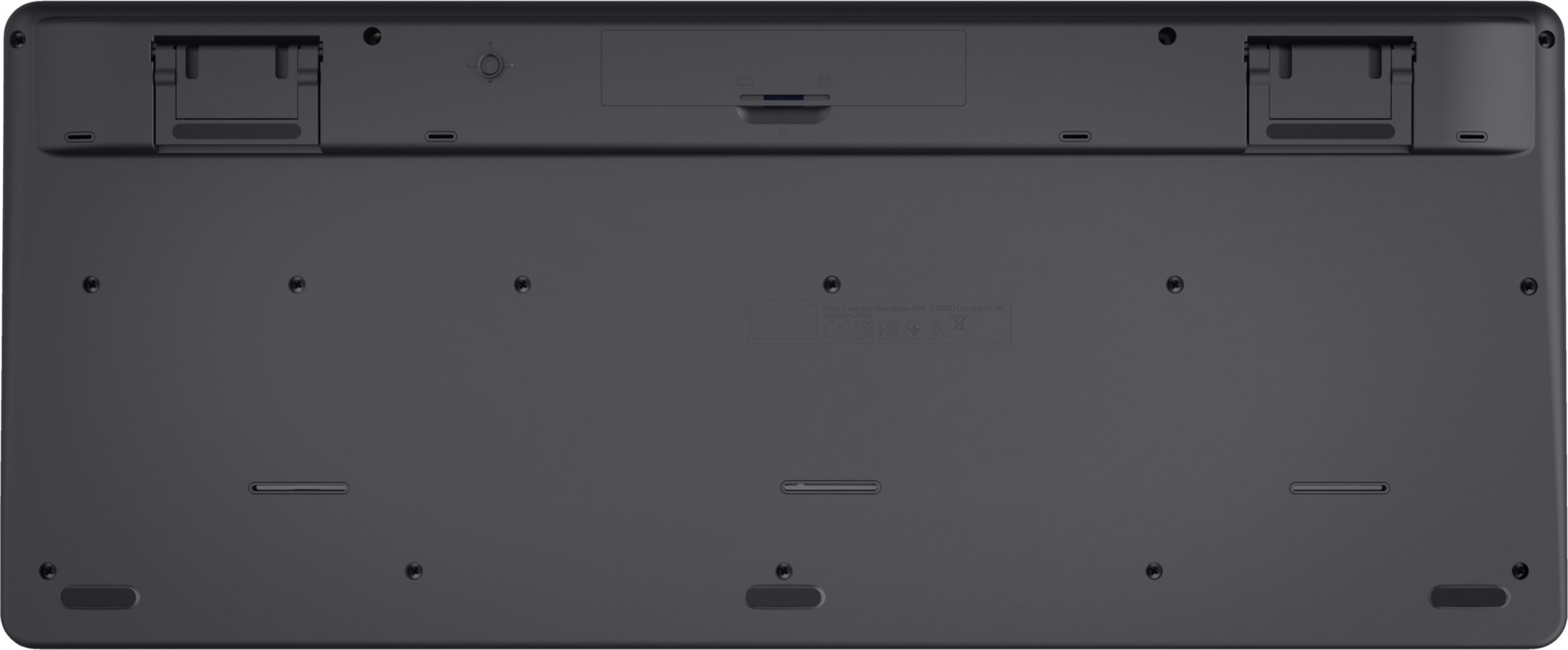 Set tastierë dhe mi Trust Trezo Eco 24529, pa tela, i zi