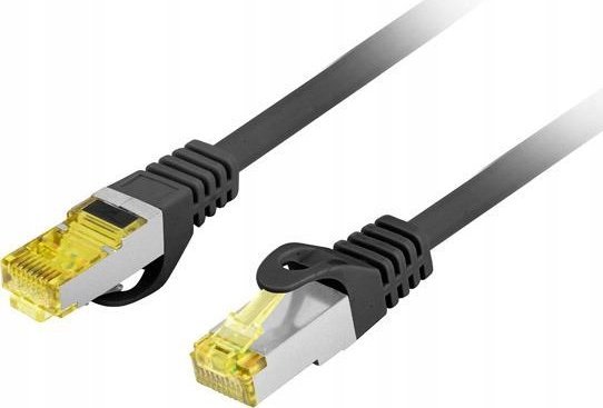 Ланберг кабел за мрежа Patch Cable CAT6a, S/FTP, 5m, црн