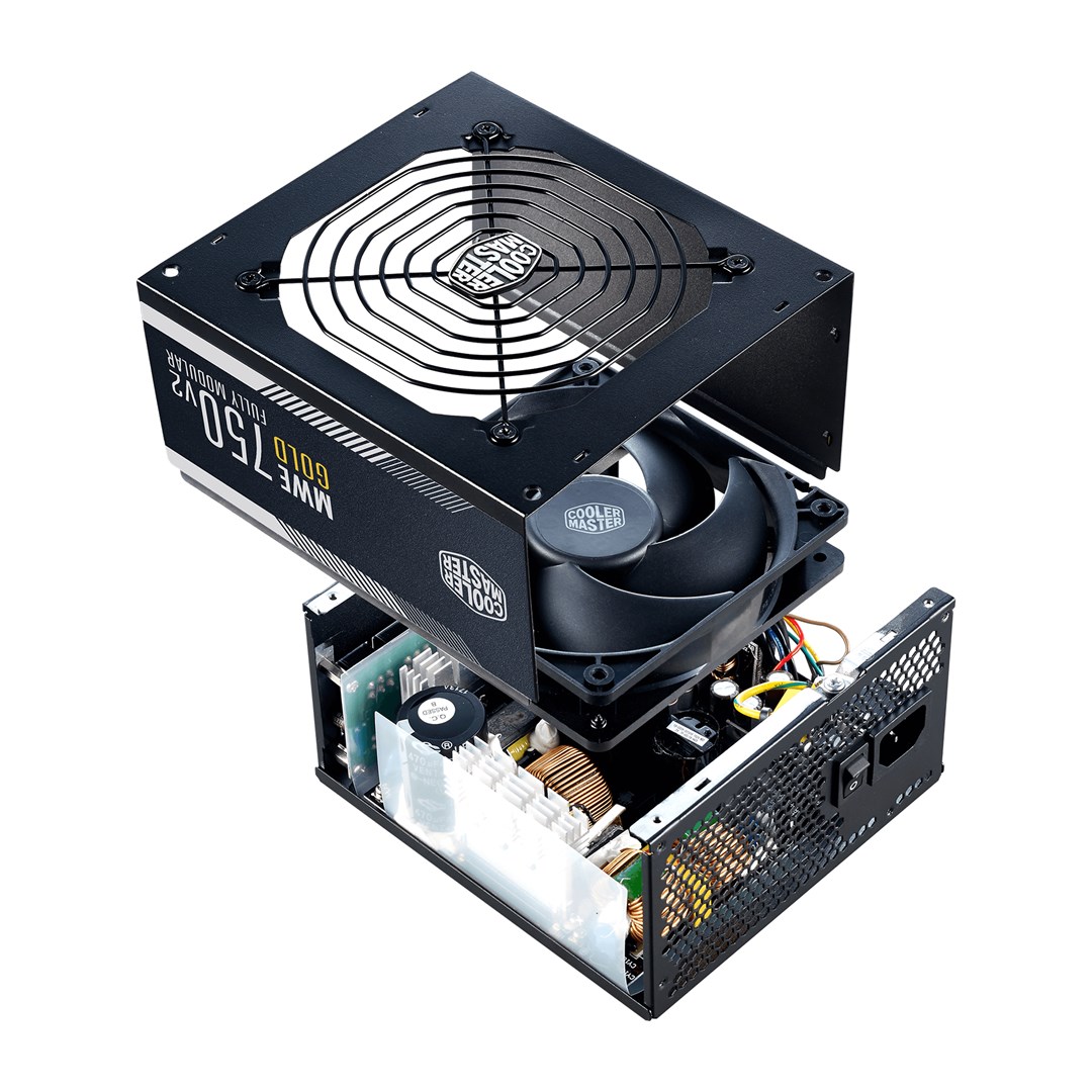 Burim energjie Cooler Master MWE Gold 750 - V2, 24-pin ATX, 750 W