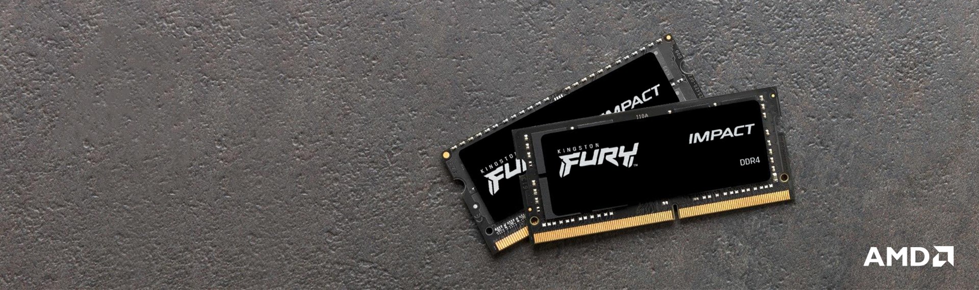 Memorie RAM Kingston Fury Impact, 8GB, DDR4, 2666MHz, e zezë