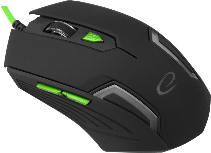 Maus gaming Esperanza Fighter EGM205G, optik, 2400 DPI, USB, 1.5 m, i zi
